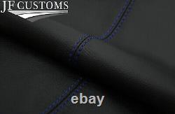 Blue Stitch Leather 2x Front Door Card Covers Fits Ford Cortina Mk2 4dr Style2