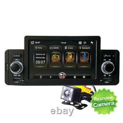 Bluetooth Car Stereo Radio MP5 Player 5in 1DIN Touch Screen FM USB RCA + Camera