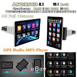 Bluetooth Stereo Radio 10.1In 1Din Android Car GPS Navigation Player Head Unit