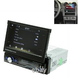Bluetooth Touch Screen 1Din 7in Car Radio Stereo USB AUX Mirror Link MP5 Player
