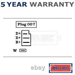 Borg & Beck Alternator Fits Ford Escort Granada Orion Austin Mini MG Metro