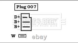 Borg & Beck Alternator Fits Ford Escort Granada Orion Austin Mini MG Metro