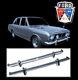 Brand New Ford Lotus Cortina Mk2 Stainless Steel Bumpers