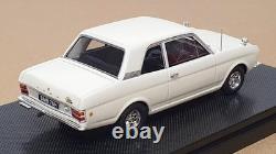 British Heritage Models 1/43 Scale EXC 1a 1970 Ford Cortina Mk2 Lotus S2 White