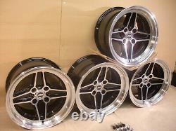 Capri Cortina Escort Ford Etc 8x15 Alloy Wheel Set Jbw Rs4 Spoke Style 15x8