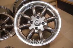 Capri Escort Cortina Ford 7x15 Deep Dish Alloy Wheel Set Jbw Minilight Style