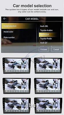 Car 360° 3D Panoramic Camera Bird Eye Surround View Parking Monitor DVR System