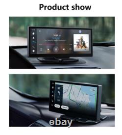 Car Dash Cam Dashboard DVR Camera Recorder Bluetooth for Carplay Android Auto