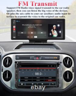 Car Dash Cam Dashboard DVR Camera Recorder Bluetooth for Carplay Android Auto