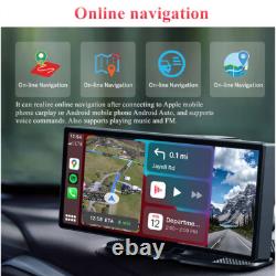 Car Dash Cam Dashboard DVR Camera Recorder Bluetooth for Carplay Android Auto