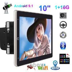 Car Double 2DIN 10inch Android 9.1 GPS Navi Stereo Radio MP5 Player Wifi MLK BT
