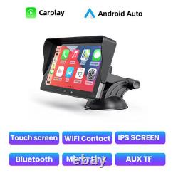 Car Portable 7 in Touch Screen Bluetooth Navigation Monitor Stereo FM AUX-IN BT