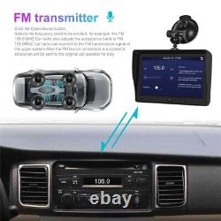 Car Radio 7in Touch Screen Video Player Wireless CarPlay Android WithRear Camera