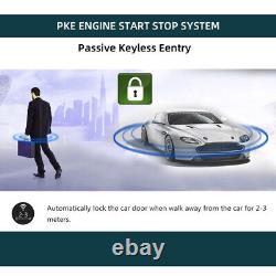 Car Remote Keyless Entry Engine Start Kit Alarm System One-button Starter Stop