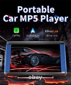 Car Stereo MP5 Player 7in Bluetooth Radio Wireless Carplay Androidauto WithCamera