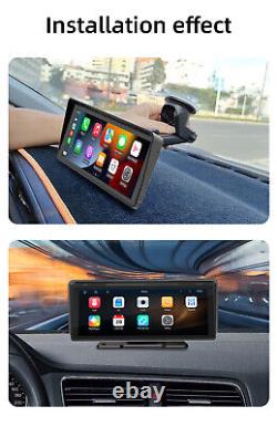 Car Stereo MP5 Player FM Radio Bluetooth GPS Navigation Mirrorlink For Android