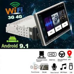 Car Stereo Radio Android 9.1 2GB+32GB GPS Navi Bluetooth Wifi 3G/4G DAB OBD 1Din