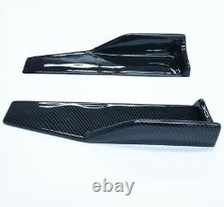 Carbon Fiber Color Car Side Skirt Rocker Splitter Canard Diffuser Winglet Wing