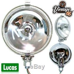 Classic Car Genuine Lucas SLR576 New Front Chrome Spot Light Driving Lamp