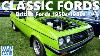 Classic Ford Cars Of The 1950s 1980s Inc Escort Mk2 Consul U0026 Zephyr Cortina Capri U0026 Other Fords