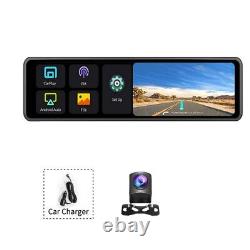 Dash Cam DVR Recorder Video Dual Lens Carplay Android 2160P 4K Car Accessories