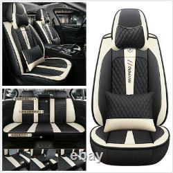 Deluxe Edition Seat Cushion PU Leather Car Seat Covers For Interior Accessories