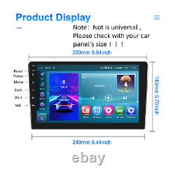 Double 2 Din Touch Screen Car Stereo Radio MP5 Multimedia Player WIFI GPS Navi