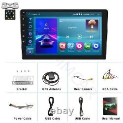 Double 2 Din Touch Screen Car Stereo Radio MP5 Multimedia Player WIFI GPS Navi