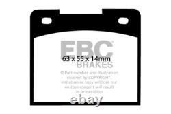 EBC Bluestuff Front Brake Pads for Ford Escort Mk1 1.1 Estate (71 74)