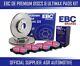 Ebc Front Discs And Pads 245mm For Ford Cortina Mk2 1.6 E 1968-70