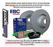 EBC Front Brake Discs & Greenstuff Pads for Ford Cortina Mk3 1.3 (70 74)