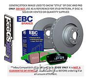 EBC Front Brake Discs & Greenstuff Pads for Ford Cortina Mk3 1.6 GT (70 76)