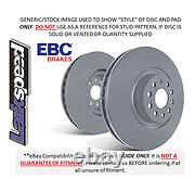 EBC Front Brake Discs & Greenstuff Pads for Ford Cortina Mk4 1.3 (76 79)