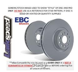 EBC Front Brake Discs & Greenstuff Pads for Ford Cortina Mk5 2.3 (79 82)