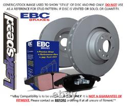 EBC Front Brake Discs & Ultimax Pad for Ford Cortina Mk2 1.6 (for Lotus) (6670)