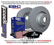 EBC Front Brake Discs & Ultimax Pads for Ford Cortina Mk2 1.6 GT (68 70)