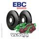 Ebc Front Brake Kit Discs & Pads For Ford Cortina Mk2 1.6 (lotus) 66-70