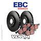 Ebc Front Brake Kit Discs & Pads For Ford Cortina Mk3 1.3 70-74