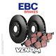 Ebc Front Brake Kit Discs & Pads For Ford Cortina Mk3 1.3 74-75
