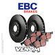 Ebc Front Brake Kit Discs & Pads For Ford Cortina Mk4 1.6 76-79