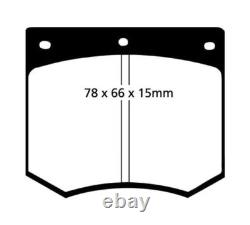 EBC Front Brake Kit Discs & Pads for Ford Cortina Mk5 2.0 79-82