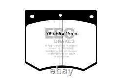 EBC Front Brake Kit Discs & Pads for Ford Escort Mk2 30 75-80