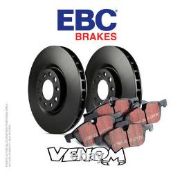 EBC Front Brake Kit Discs & Pads for Ford Escort Mk2 45 75-80