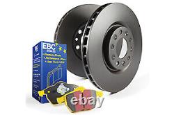 EBC Front Disc & Yellowstuff Pad for Ford Escort (Mk2) 1.6 7580