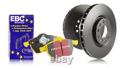EBC Front Discs & Yellowstuff Pad for Ford Escort Mk1 1.6 Mexico (86 HP) (7072)