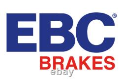 EBC Front Turbo Groove Disc & Yellowstuff Pad for Ford Cortina Mk4 1.3 (76 79)