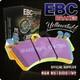 Ebc Yellowstuff Front Pads Dp4169r For Ford Cortina Mk2 1.6 (lotus) 66-70