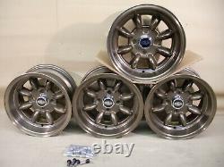 Escort Capri Cortina Ford 7x13 Deep Dish Alloy Wheel Set Jbw Superlight 13x7