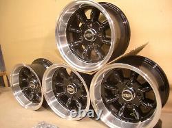 Escort Capri Cortina Ford 7x13 Deep Dish Alloy Wheel Set Jbw Superlight 13x7