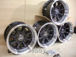 Escort Capri Cortina Ford 7x13 Deep Dish Alloy Wheel Set Jbw Superlight 13x7